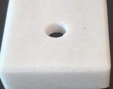 Mädchen/Damenfußballfigur in der Farbe Gold 15,1cm Hoch inkl. Klebeschild7Text/Logo/Montage